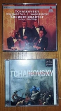 TCHAIKOVSKY 2 CD LOT 3 CDs String Quartets 1-3/1812 Overture/Romeo & Juliet etc