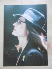 Nana Mouskouri Autogramm signed 15x21 cm Postkarte 