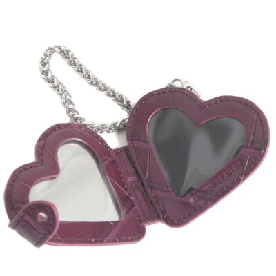 Vivienne Westwood key holder heart key ring mirror charm NEW | eBay