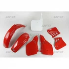 Plastic Fairing Set UFO Plast Honda CR 125 1987 - 1988 HO KIT099 999W