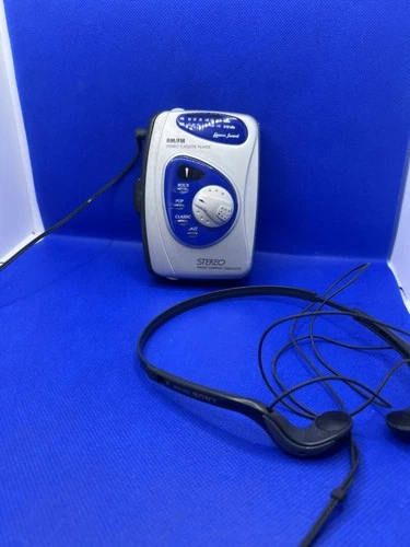 Sony Walkman VNTG AM/FM/Cassette Player Lenox Sound Cassette Player