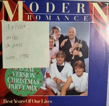 Modern Romance Best Years Of Our Lives Vinyl Record 7" EX/VG+ ROM 1 1982