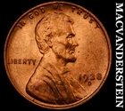 1938-D Lincoln Wheat Cent- Choice Gem Brilliant Uncirculated Luster #J3482