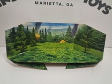 Foldable Cardboard Background Diorama - FOREST SCENE - 1:18-1:24 Scale - New