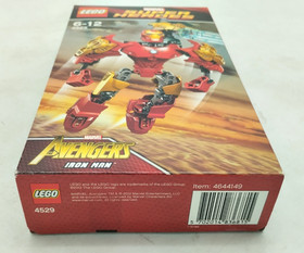 LEGO 4529 Iron Man NEW MISB Avengers Marvel Super Heroes Vintage Figure