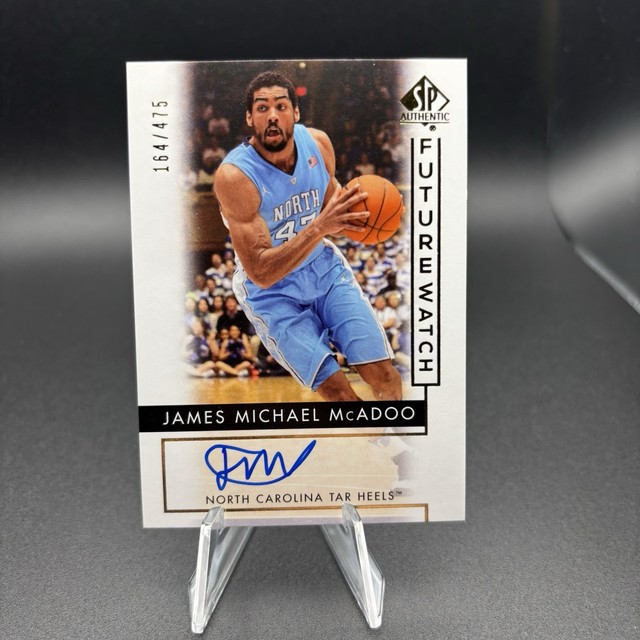 2014-15 SP Authentic Future Watch /475 James Michael McAdoo #100 Auto UNC