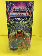 Mattel Turtles Of Grayskull MOTU TMNT Beast Man Samurai Action Figure