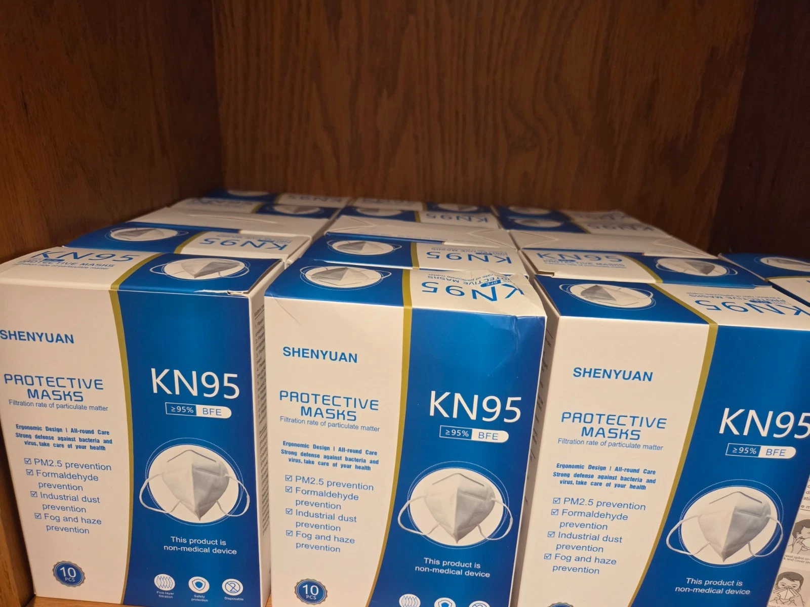 KN95 Protective Mask 100 pieces