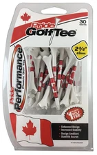 Pride Performance Canadian Flag Golf Tees, 30 Count 2-3/4 Inch