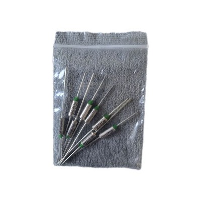 Pack of 8 Metal Temperature Fuse 113°C 235.4°F 10A 250V Shut-Off Fuse