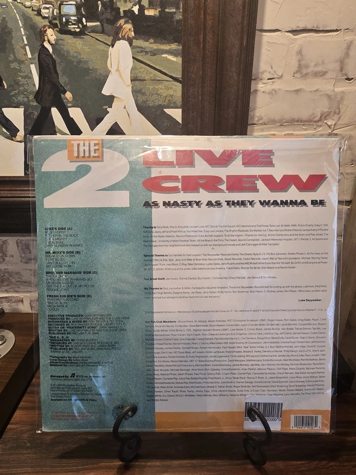 The 2 Live Crew - As Nasty As They Wanna Be (SEALED COPY) 1st Press, US 1989 - Image 2 of 4