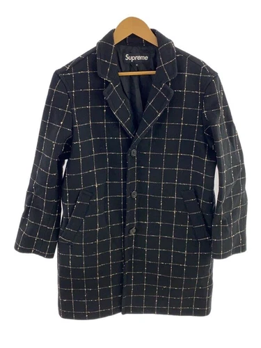 Manteau manteau manteau Supreme Others 19AW EOOL WIMDOWPANE M laine noir carreaux occasion