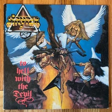 Stryper - To Hell with the Devil, RARE 1st Pressing LP