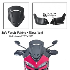 Windshield Fairings Front Deflector Kits FOR DUCATI MULTISTRADA V2 V2S 2025 2026