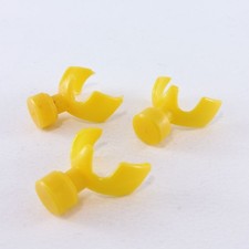 5365 Playmobil Lot de 3 Masques à Gaz Jaunes Pompiers