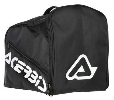 ACERBIS HELMET BAG LINEAR BLACK WHITE