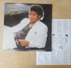Michael Jackson Thriller Vinyl 1982 UK Epic 1st Press A/B10 LP Billie Jean