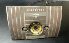 1939 Chevrolet Original Vintage Radio Head Speedometer Unit Face Plate 19634