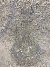 Vintage Baccarat Austin Nichols Wild Turkey Crystal Decanter