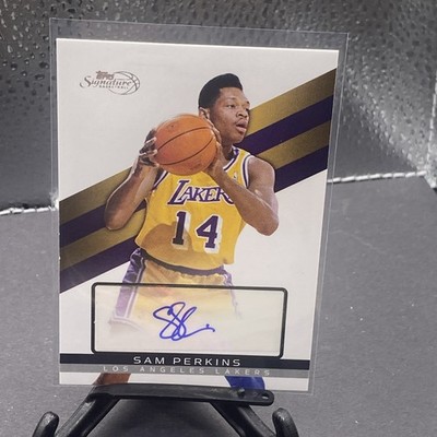 2008-09 Topps Signature Sam Perkins Auto Autograph #335/1189