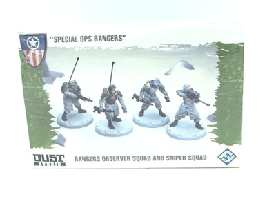 Dust Tactics Special Ops Rangers Rangers observer Squad and Sniper NEU in Folie