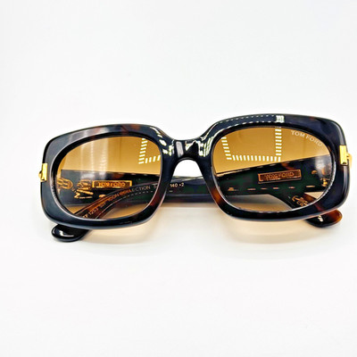 Tom Ford Sunglasses Icon FT1253 52F Dark Havana Frame Brown Gradient Lens 54mm