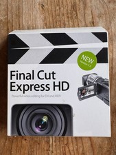 Apple Final Cut Express HD MA261Z/A Version 3.5 Software Bundle Video Editing
