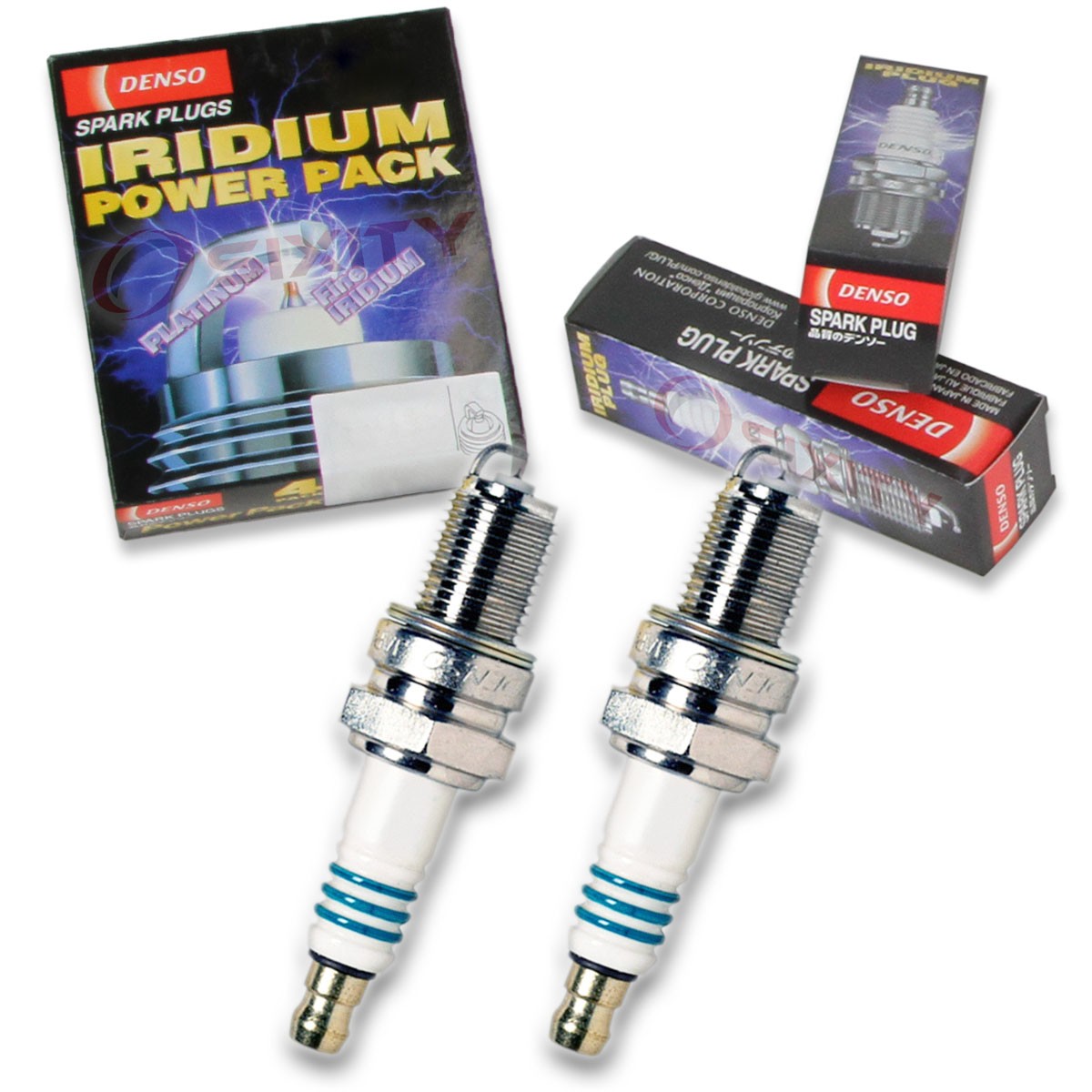 2 pc Denso Iridium Power Spark Plug for Triumph Bonneville 2001-2006 Tune Up fe