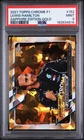 2021 TOPPS CHROME FORMULA 1 SAPPHIRE EDITION GOLD LEWIS HAMILTON 10/50 PSA 9