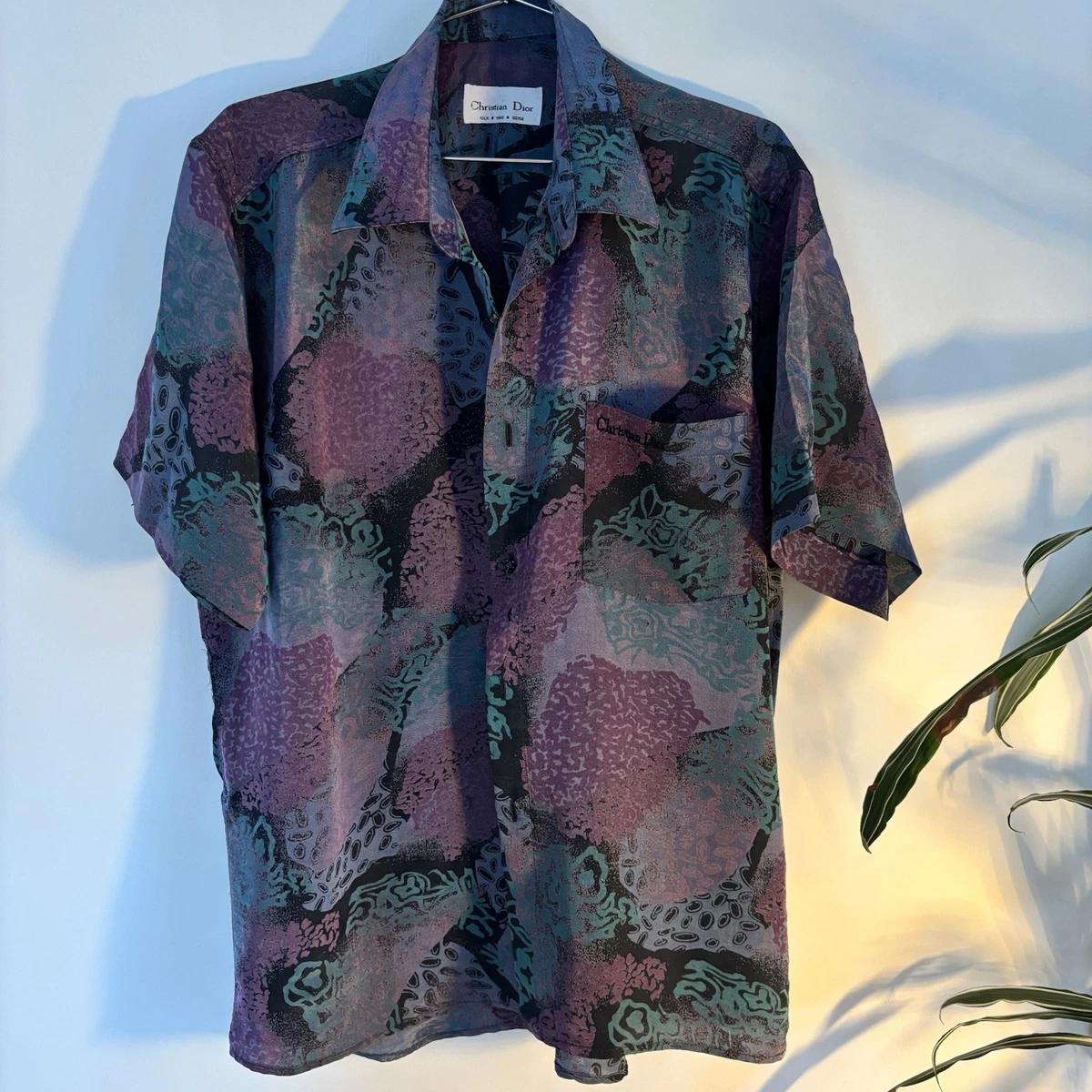 Preços baixos em Christian Dior Camisa em camisas casuais Vintage
