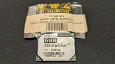  (2 Pack) 6GB 1" 3600rpm Hitachi (HGST) Micro Drive PN 0A40702 ATA-4