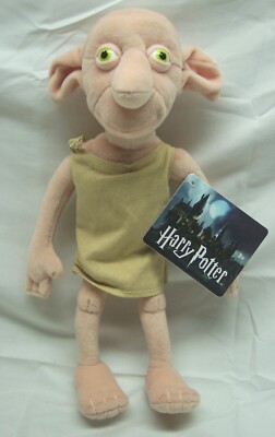 WB Wizarding World Harry Potter NICE BENDABLE DOBBY 13'' Plush Stuffed Animal NEW