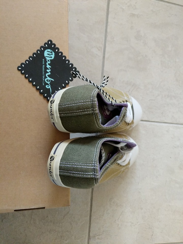 Mambo Sneakers brand new Women's Size 8 in two tone Khaki with ...