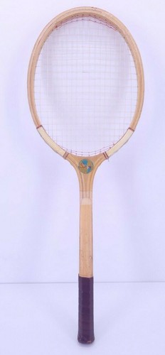 Seaway Tournament Blue Bird Wooden Gripped Tennis Racket | eBay