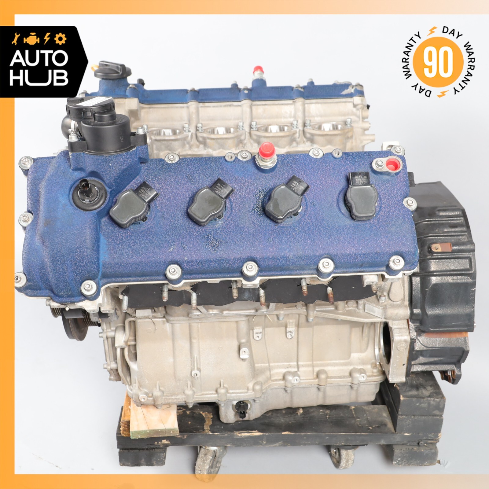 04-16 Maserati GranTurismo M145 4.2L V8 F136U Engine Motor Assembly OEM 76k