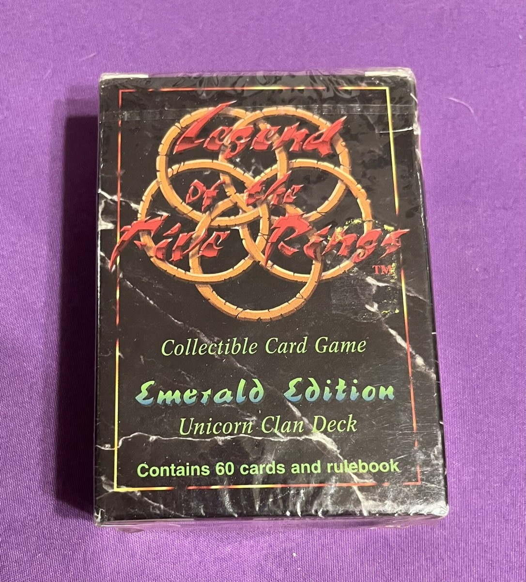 マジック：ザ・ギャザリング LEGEND OF THE FIVE RINGS Emerald Edition Legends of the Five Rings Emerald Edition- SEALED 60 Card
