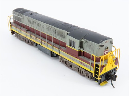 N Scale Atlas 49560 DL&W Lackawanna Trainmaster Diesel #853 w/ DCC - Custom - Picture 5 of 11