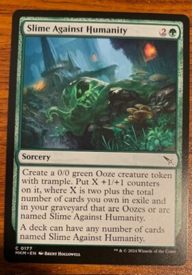 2024 MTG Murders at Karlov Manor #0177 Slime Against Humanity