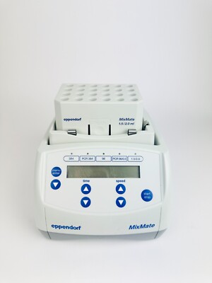 Eppendorf Mixmate 5353 Microplate Shaker with 1.5/2.0 mL Tube Rack