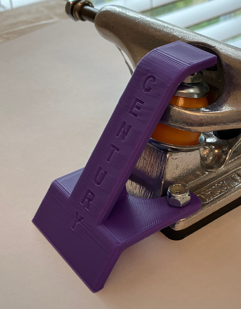 Century Skateboard Truck Lappers, unique vintage style, PURPLE