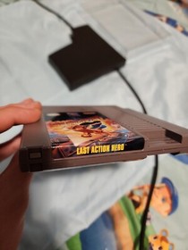Last Action Hero (Nintendo NES) Box & Game Cart! Excellent Condition! Very RARE!