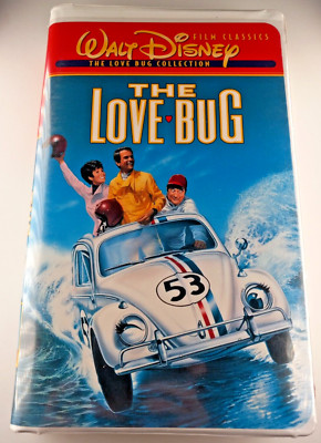 The Love Bug (VHS) 1969 Dean Jones, Michele Lee, David Tomlinson TESTED