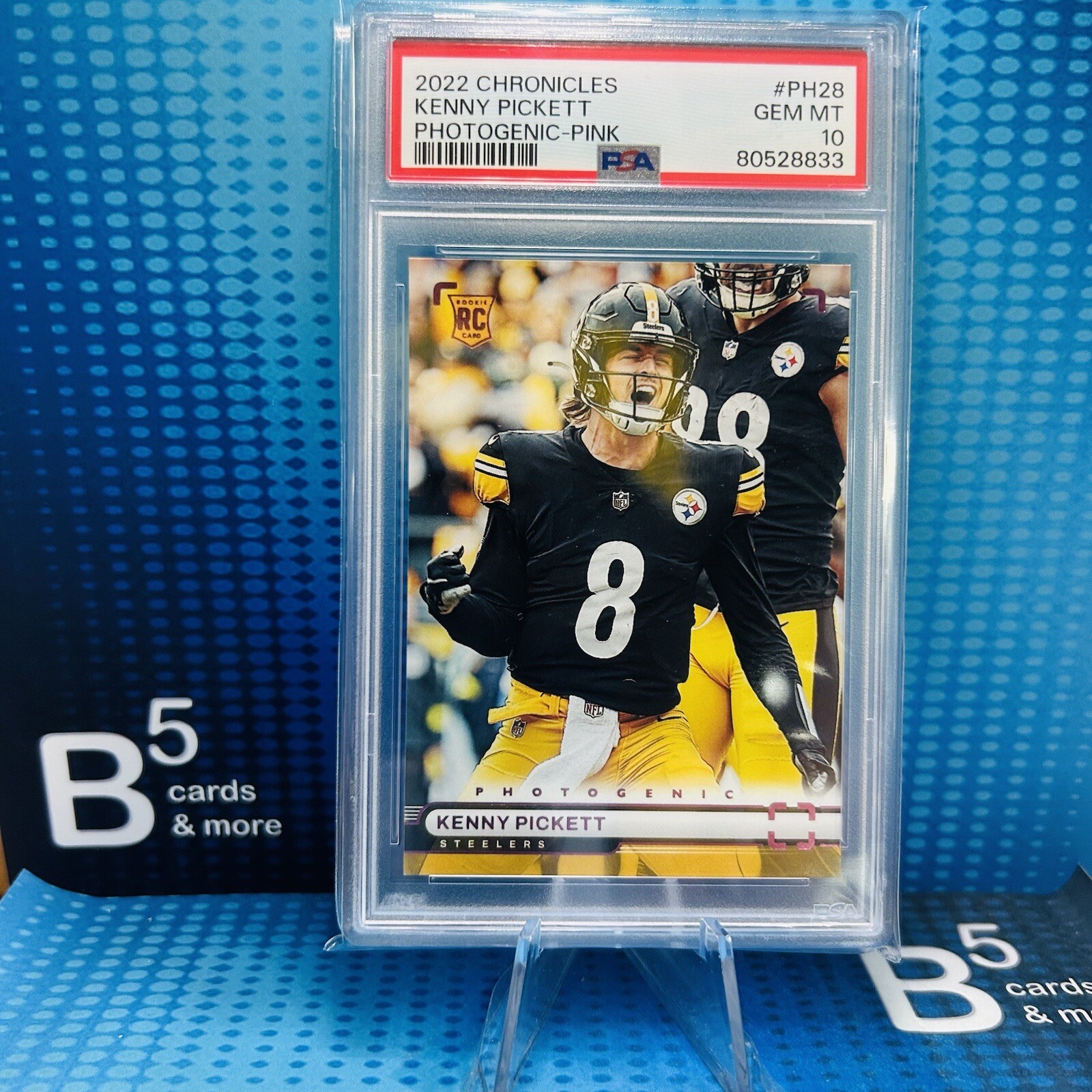 Kenny Pickett Panini Chronicles Photogenic #PH28 Pink