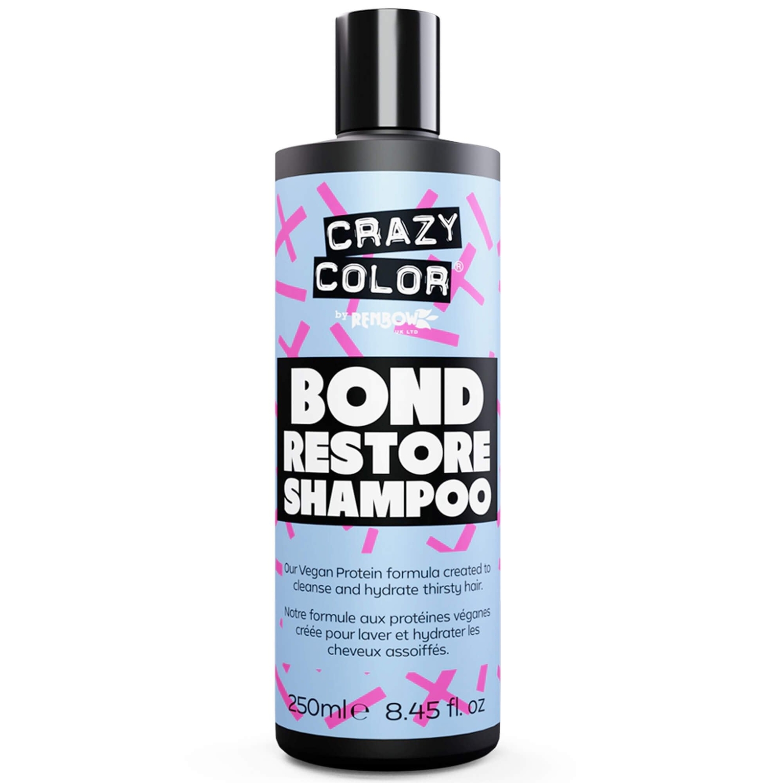 Crazy Color Bond Restore Shampoo For Dry, Damaged, Bleached Hair 250ml (002636)