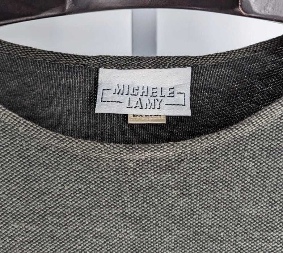 Maglietta Michele Lamy Vintage Jersey Abito Power Shoulders Rick Owens Archivio