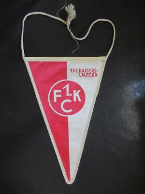 Fanion 1. FC Kaiserslautern, Wimpel/Pennant, Supporter Football, Vintage