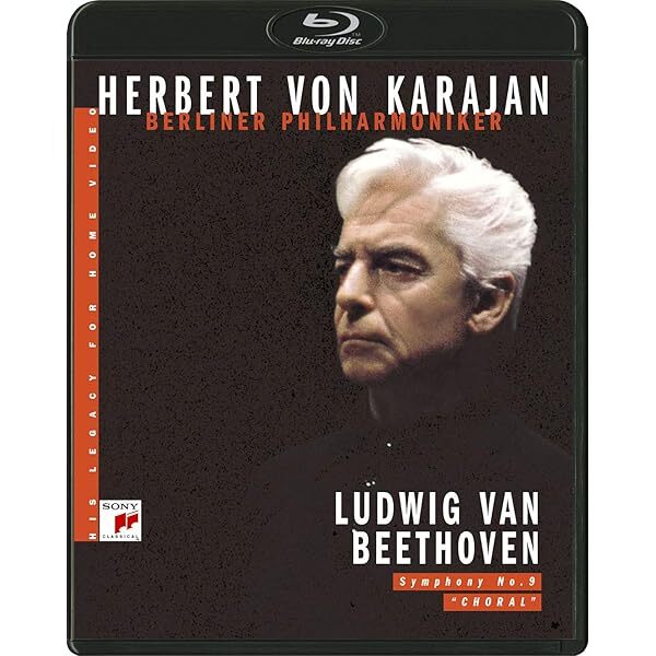 HERBERT VON KARAJAN-BEETHOVEN: SYMPHONY NO.9 CHORAL-JAPAN BLU-RAY JP