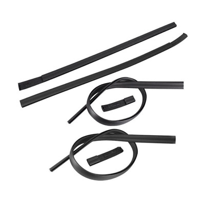 Center Roof Drip Trim Weather Strip LH RH for 2008-2013 Toyota Highlander Black