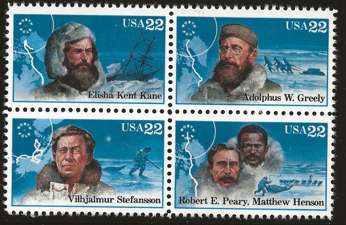 XXXXXX様 US Scott #2220-23, Block of 4 1986 Arctic Explorers 22c VF MNH | eBay