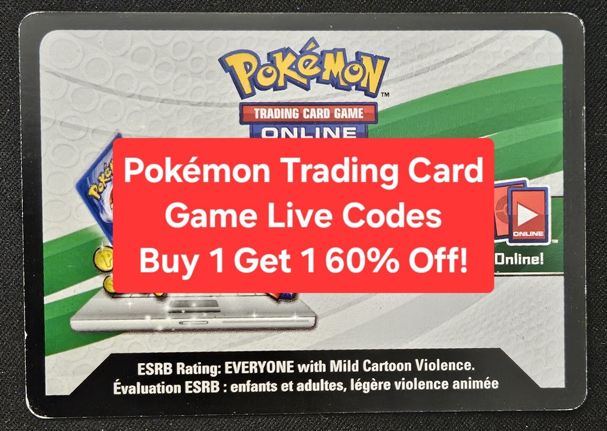 Pokmon Online Codes for PTCGO PTCG Live via Email Buy 1 Get 1 60% Off Discount Pokmon Online Codes for PTCGO PTCG Live via Email Buy 1 Get 1 60% Off Discount